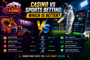 Casino vs Sports Betting: Which is Better?