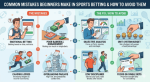 Common Mistakes Beginners Make in Sports Betting & How to Avoid Them